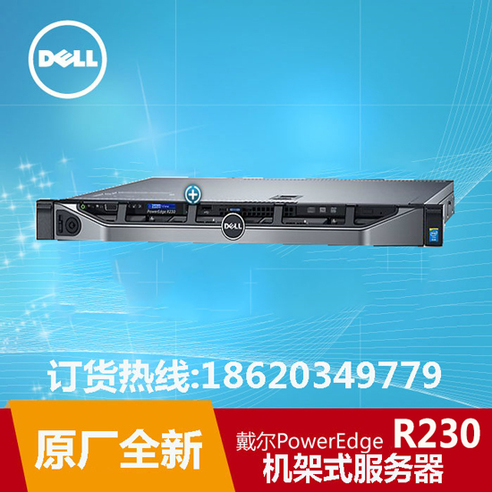 DELL戴尔PowerEdge R230/DELL戴尔r230机架式服务器/戴尔R230服务器总代理